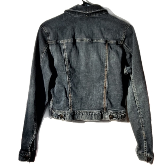 Celebrity Pink Jeans Lightly Factory Distressed Denim Jean Jacket 2X Host Pick - Picture 16 of 16